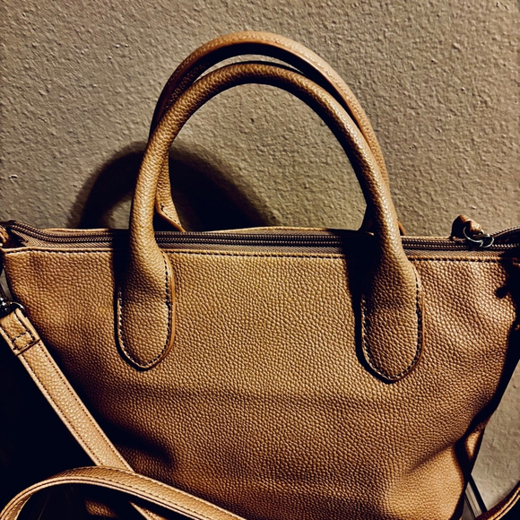 Nine West Tan Beige Crossbody Purse Handbag - Picture 12 of 16